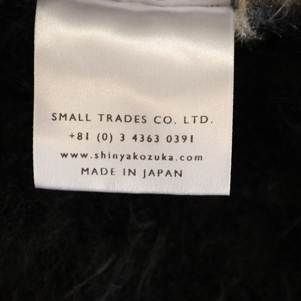 SHINYA KOZUKA(シンヤコズカ) WAISTCOAT ウェストコート カーディガン ニット ブラック/ブラウン 2302SK71
