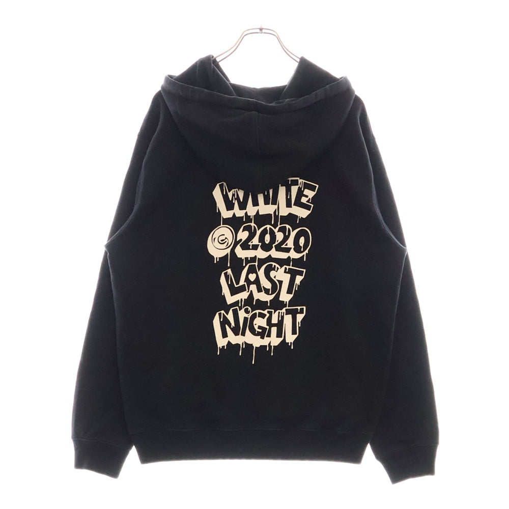 OFF-WHITE(オフホワイト) 19AW Markers Regular Hoodie プルオーバースウェットパーカー フーディー ブラック OWBB035F19003066