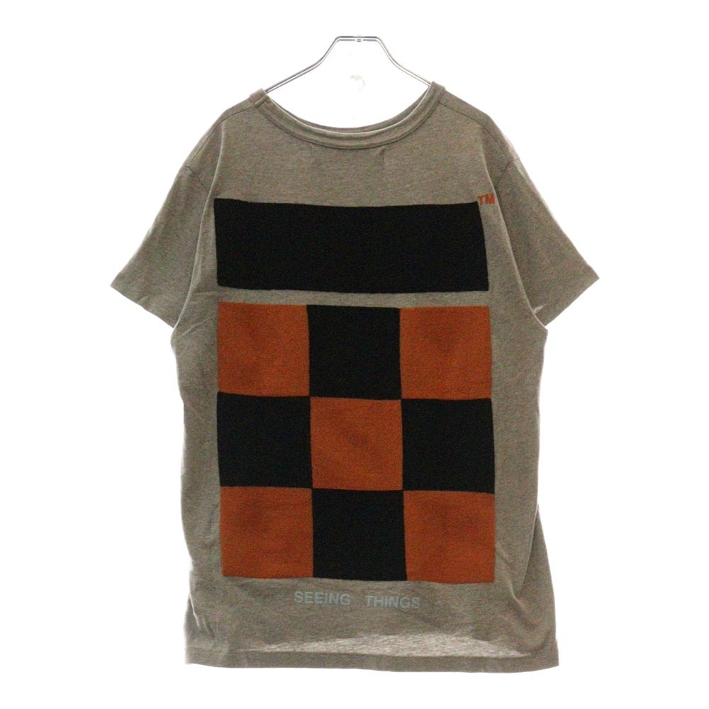OFF-WHITE(オフホワイト) 17AW seeing Things T-Shirt 半袖Tシャツ グレー OMAA002F17185023