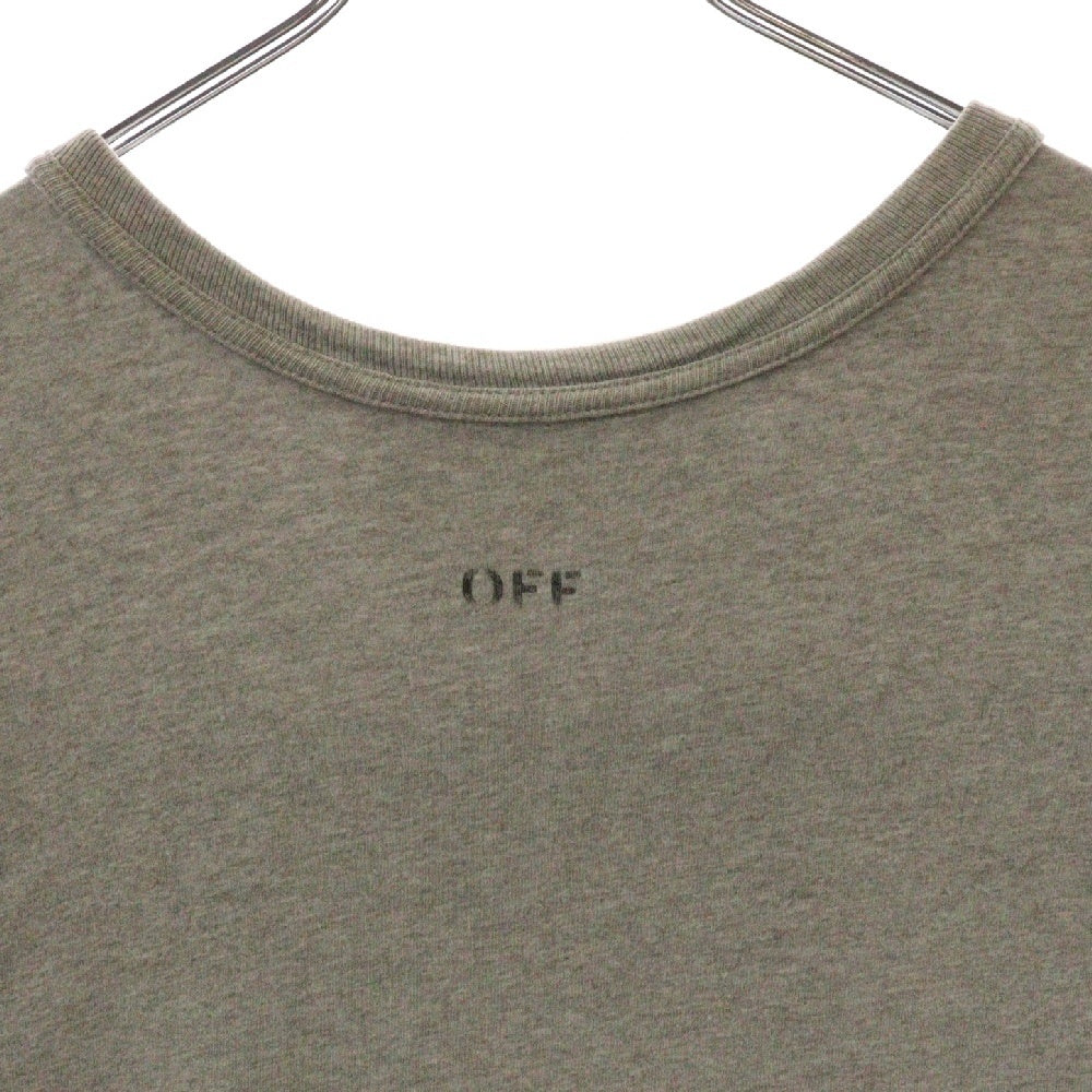 OFF-WHITE(オフホワイト) 17AW seeing Things T-Shirt 半袖Tシャツ グレー OMAA002F17185023
