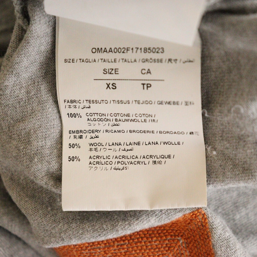 OFF-WHITE(オフホワイト) 17AW seeing Things T-Shirt 半袖Tシャツ グレー OMAA002F17185023