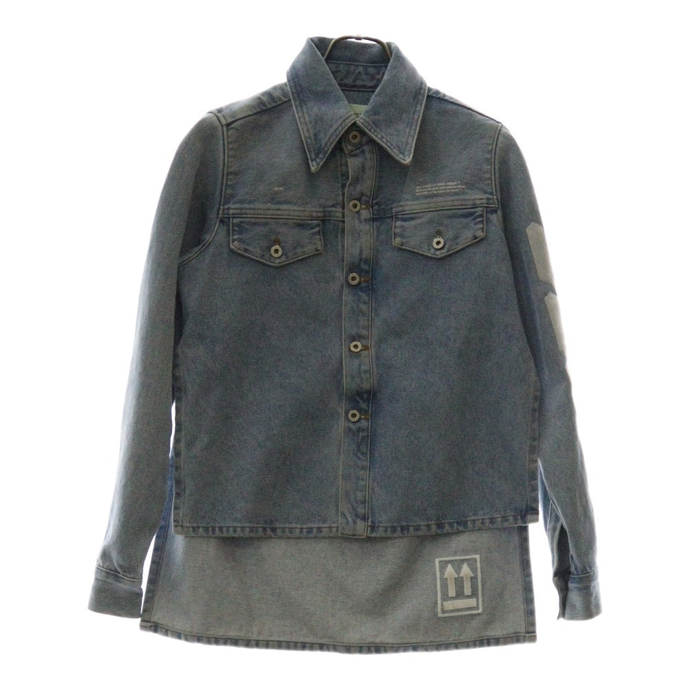 OFF-WHITE(オフホワイト) 18AW Denim Jacket デニムジャケット インディゴ レディース OWYD002E18386063