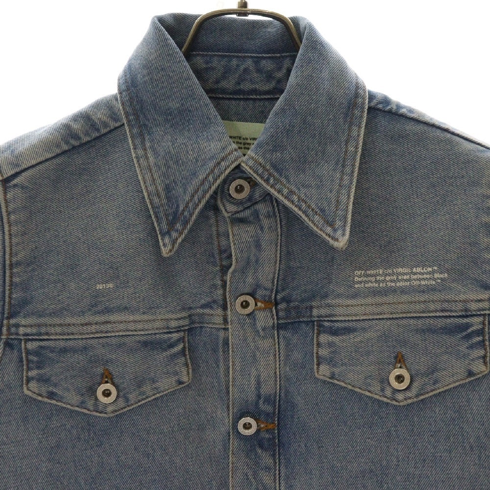 OFF-WHITE(オフホワイト) 18AW Denim Jacket デニムジャケット インディゴ レディース OWYD002E18386063