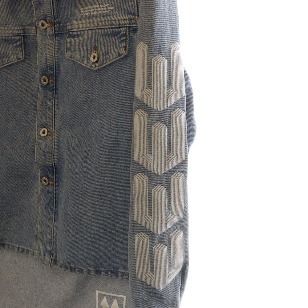 OFF-WHITE(オフホワイト) 18AW Denim Jacket デニムジャケット インディゴ レディース OWYD002E18386063