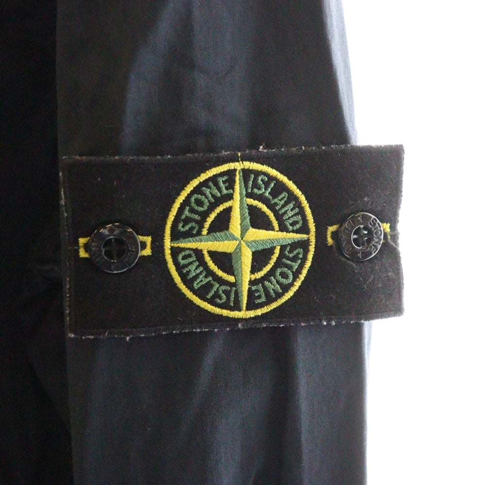 STONE ISLAND(ストーンアイランド) 14AW Overshirt ロゴワッペン 長袖シャツ ネイビー 61151F603