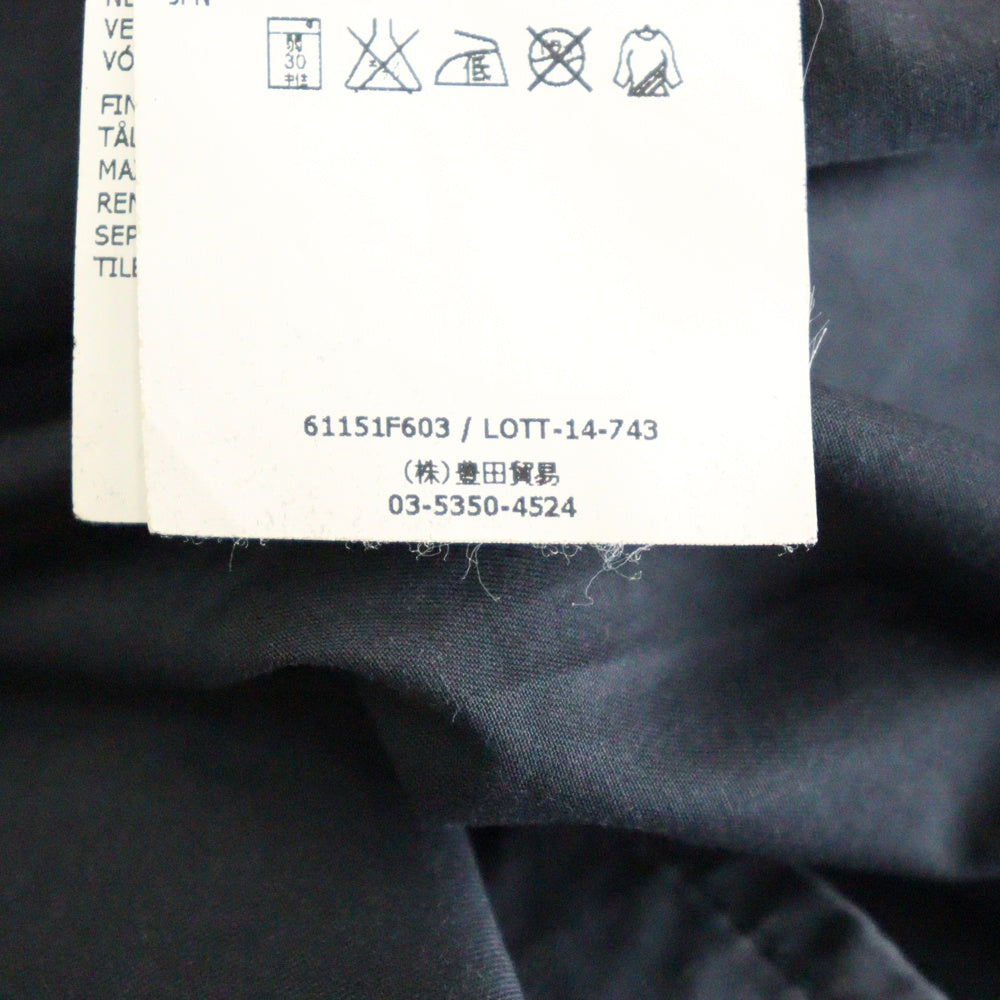 STONE ISLAND(ストーンアイランド) 14AW Overshirt ロゴワッペン 長袖シャツ ネイビー 61151F603