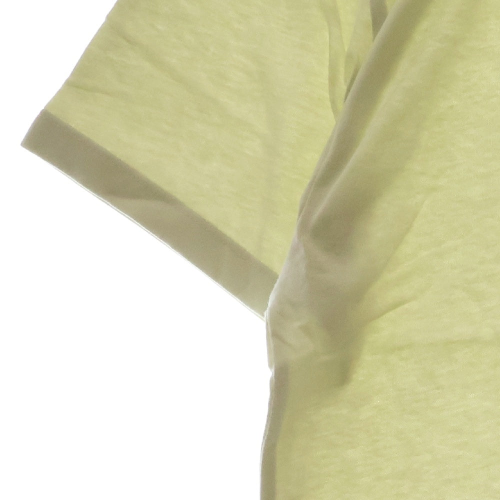 FEAR OF GOD ESSENTIALS(フィアオブゴッド エッセンシャルズ) S/S T-SHIRT フロントラバーロゴ 半袖Tシャツ ライトグリーン