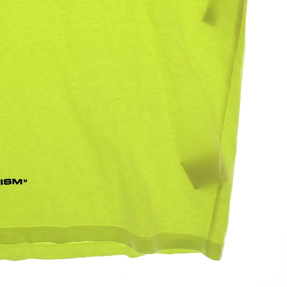 OFF-WHITE(オフホワイト) 20SS 3D Crossed Off S/S Slim T-Shirt 半袖Tシャツ イエロー OMAA027R20185003