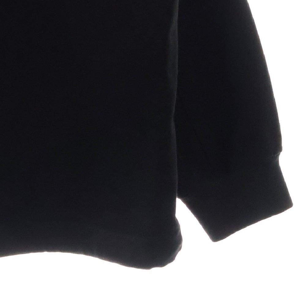STONE ISLAND(ストーンアイランド) Ghost Crewneck Sweatshirt ゴーストピース ロゴワッペン クルーネックスウェットトレーナー ブラック 7515618F3
