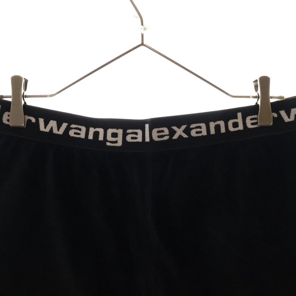 ALEXANDER WANG(アレキサンダーワン) Stretch Corduroy Shorts コーデュロイ ショーツ ハーフパンツ ブラック レディース 4CC1204025