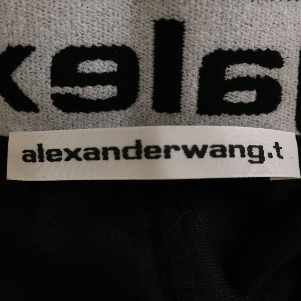 ALEXANDER WANG(アレキサンダーワン) Stretch Corduroy Shorts コーデュロイ ショーツ ハーフパンツ ブラック レディース 4CC1204025