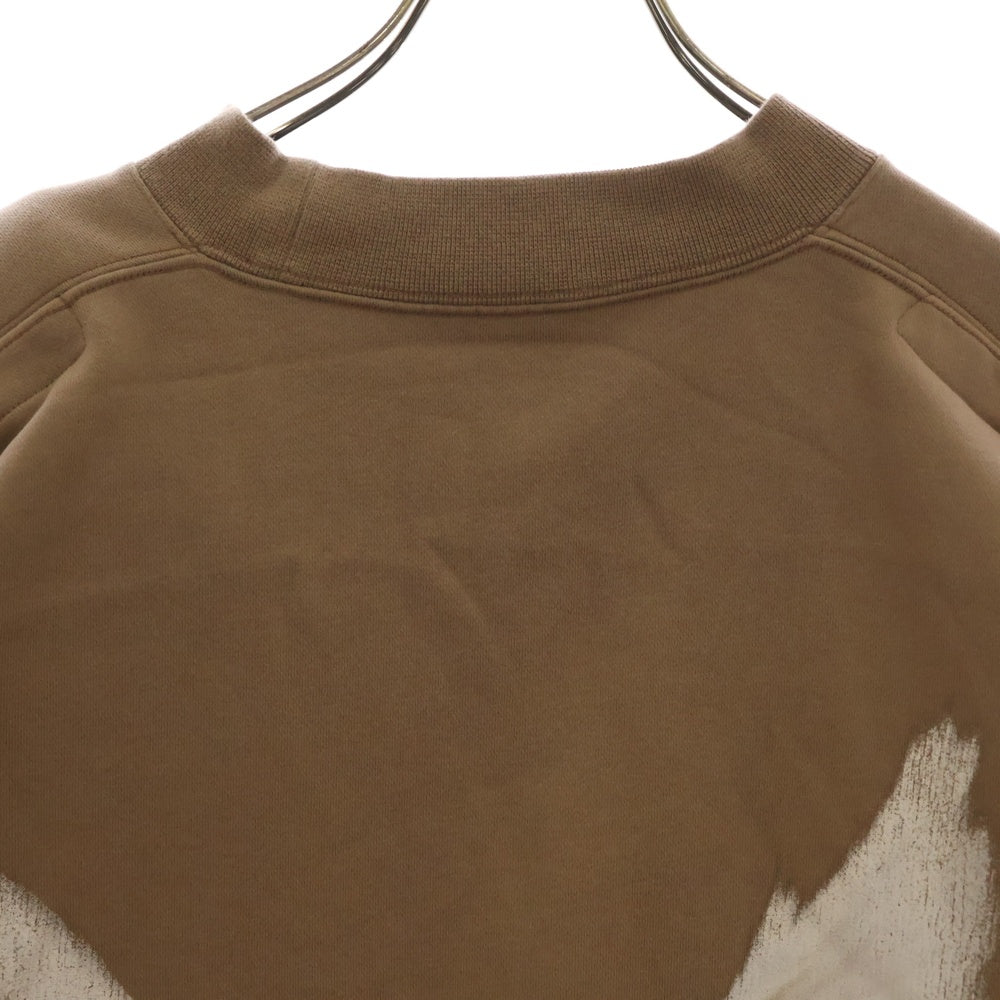 Yeezy Gap Engineered by Balenciaga(イージー ギャップ エンジニアードバイ バレンシアガ) Dove 3/4 Sleeve T-Shirt 肩パッド付半袖スウェットTシャツ ベージュ