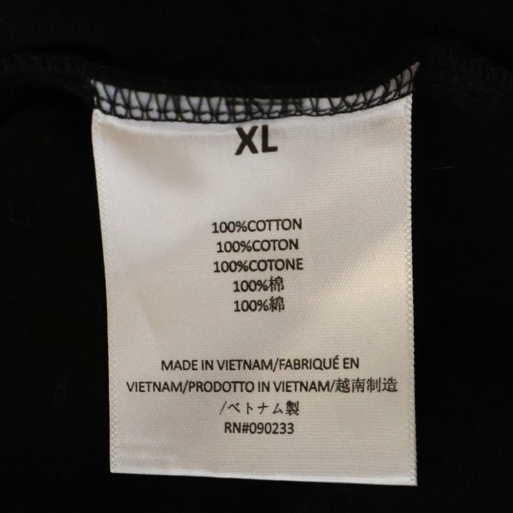 FEAR OF GOD ESSENTIALS(フィアオブゴッド エッセンシャルズ) HEAVY L/S T-SHIRT フロントラバーロゴ ヘビー長袖Tシャツ ブラック
