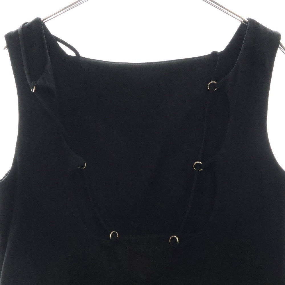 DRIES VAN NOTEN(ドリスヴァンノッテン) Drawstring Collar ワンピース レディース ブラック