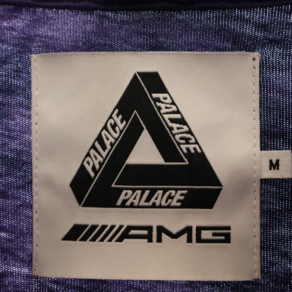 Palace Skateboards(パレススケートボーズ) フロントプリント 長袖Tシャツ ロンT カットソー パープル