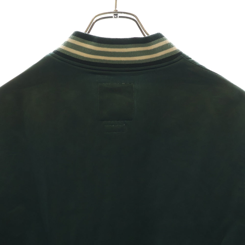 VISVIM(ヴィスヴィム) 23SS DOUGLAS STADIUM JKT ダグラススタジアムジャケット レーヨンサテンスタジャン 0123105013018 グリーン