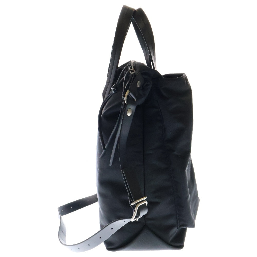 JIL SANDER(ジルサンダー) PILOT TOTE パイロットトートバッグ 2WAY ショルダーバッグ J25WD0002 ブラック