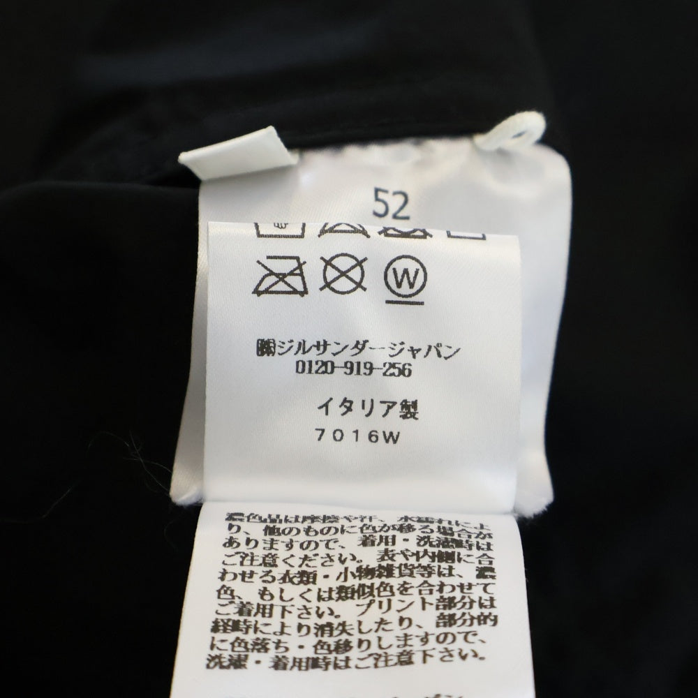 JIL SANDER(ジルサンダー) バックロゴプリントコーチジャケット J23BN0003 J45071 ブラック