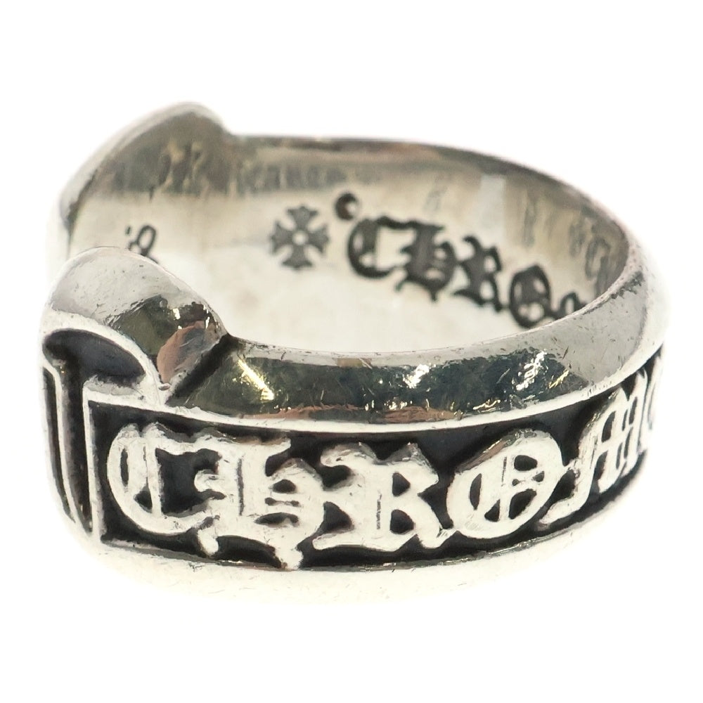 CHROME HEARTS(クロムハーツ) SM SCROLL LABEL スモールスクロールラベル リング シルバー BCA413