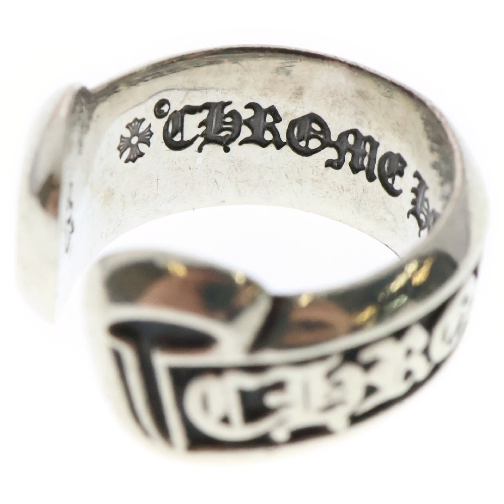 CHROME HEARTS(クロムハーツ) SM SCROLL LABEL スモールスクロールラベル リング シルバー BCA413