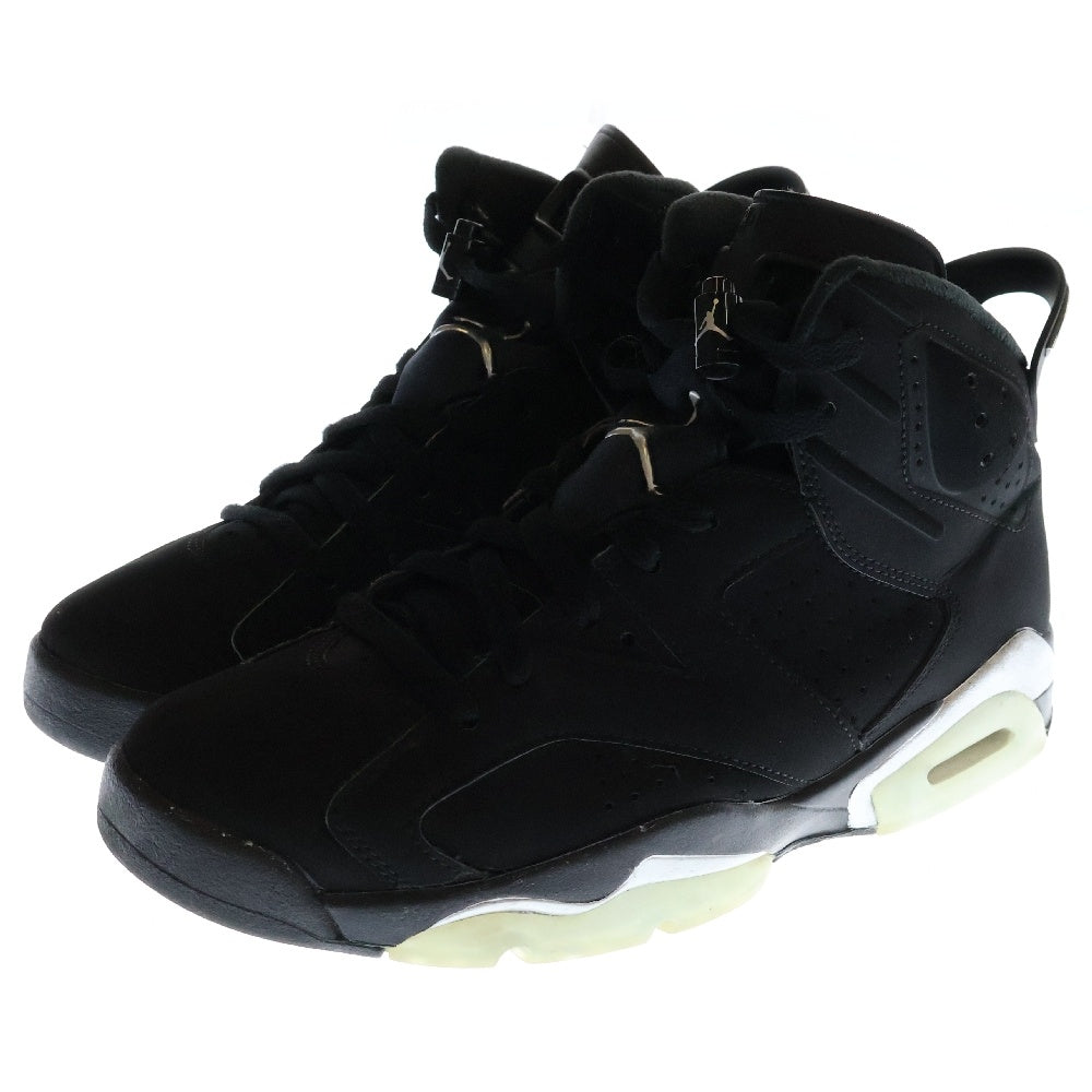 NIKE(ナイキ) Air Jordan 6 Retro エアジョーダン6 レトロ ハイカットスニーカー ブラック US8.5/26.5cm DX2836-001