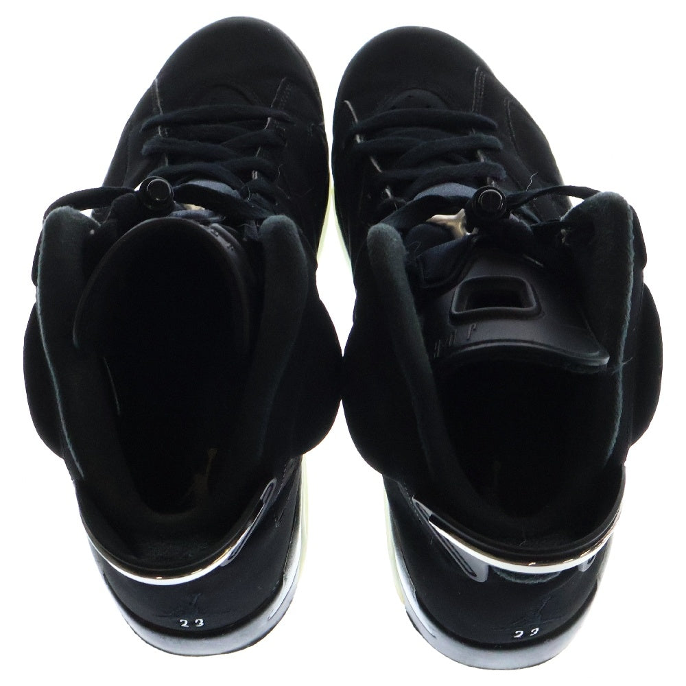 NIKE(ナイキ) Air Jordan 6 Retro エアジョーダン6 レトロ ハイカットスニーカー ブラック US8.5/26.5cm DX2836-001
