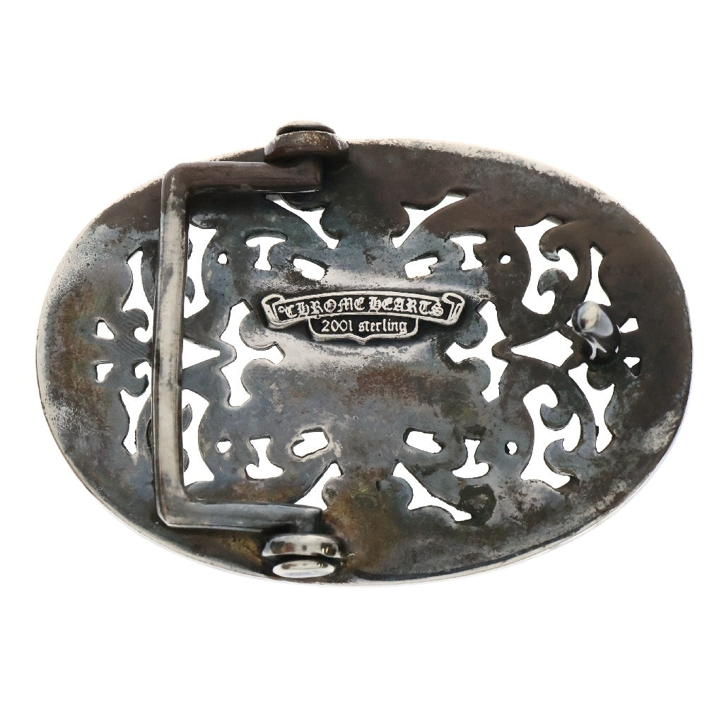 CHROME HEARTS(クロムハーツ) OVAL STAR STRAP1.5クラシックオーバルスターバックル シルバー