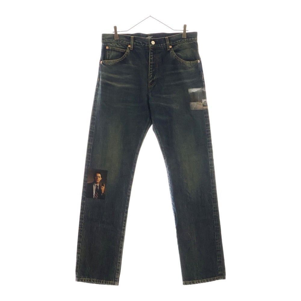 UNDERCOVER(アンダーカバー) 24AW フォトパッチデニムパンツ ジーンズ UC2D9501-1 インディゴ