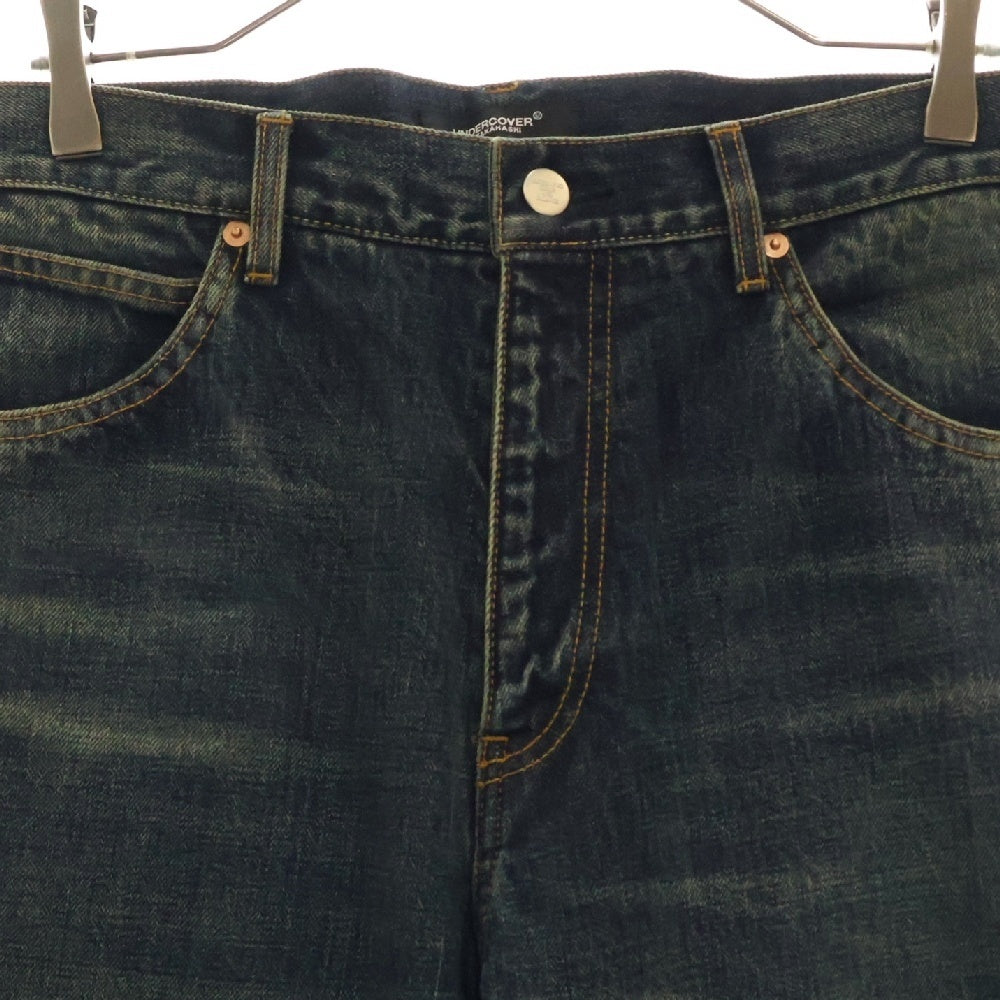 UNDERCOVER(アンダーカバー) 24AW フォトパッチデニムパンツ ジーンズ UC2D9501-1 インディゴ