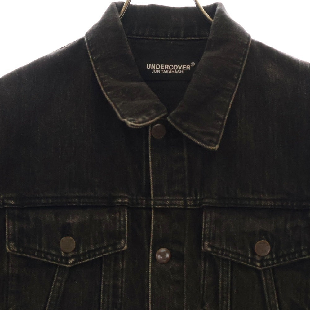 UNDERCOVER(アンダーカバー) 24SS フォトパッチデニムジャケット UC2D9201-2 ブラック