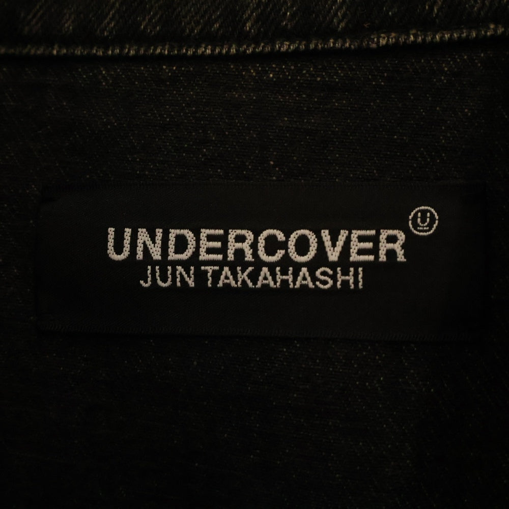 UNDERCOVER(アンダーカバー) 24SS フォトパッチデニムジャケット UC2D9201-2 ブラック