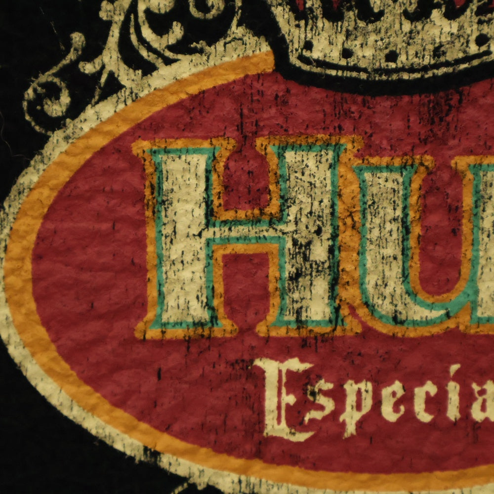 HUF(ハフ) ESPECIAL INSIDE OUT CREW インサイドアウト クルーネックスウェットトレーナー ブラック