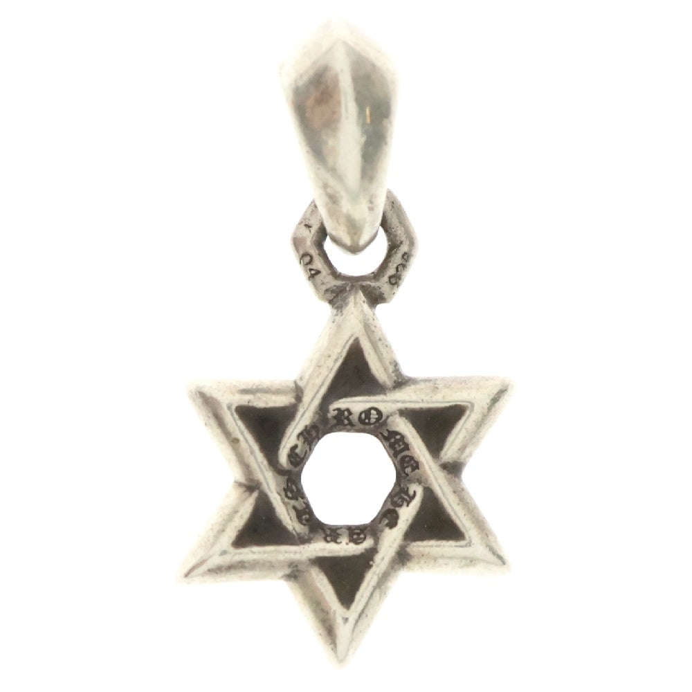 CHROME HEARTS(クロムハーツ) STAR OF DAVID PENDANT スターオブダビデ ペンダントトップ シルバー BCA318