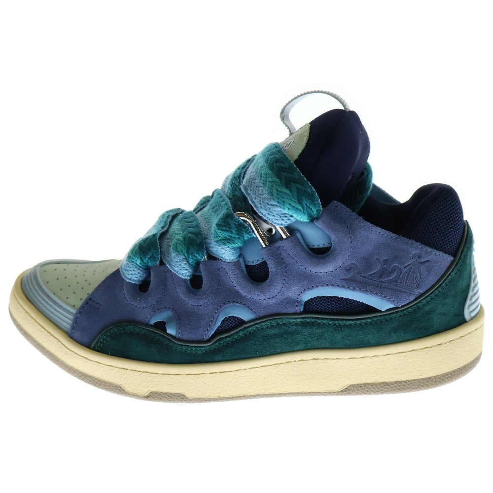 LANVIN(ランバン) Leather Curb Sneakers レザー カーブ ローカットスニーカー マルチ FM-SKRK11-DRAG-A22