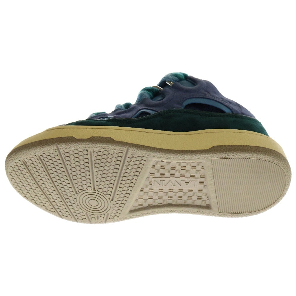 LANVIN(ランバン) Leather Curb Sneakers レザー カーブ ローカットスニーカー マルチ FM-SKRK11-DRAG-A22