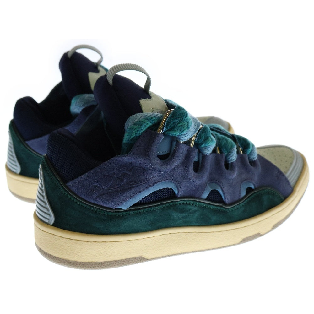 LANVIN(ランバン) Leather Curb Sneakers レザー カーブ ローカットスニーカー マルチ FM-SKRK11-DRAG-A22