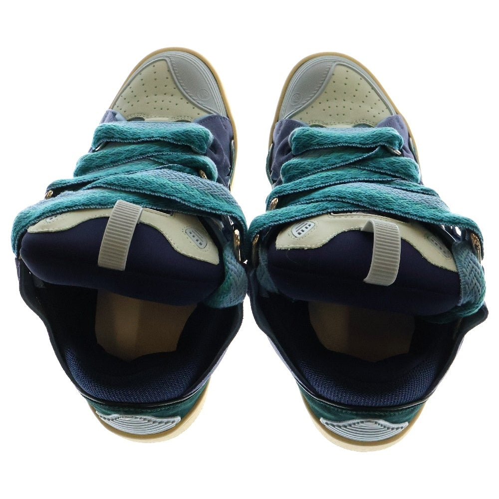 LANVIN(ランバン) Leather Curb Sneakers レザー カーブ ローカットスニーカー マルチ FM-SKRK11-DRAG-A22