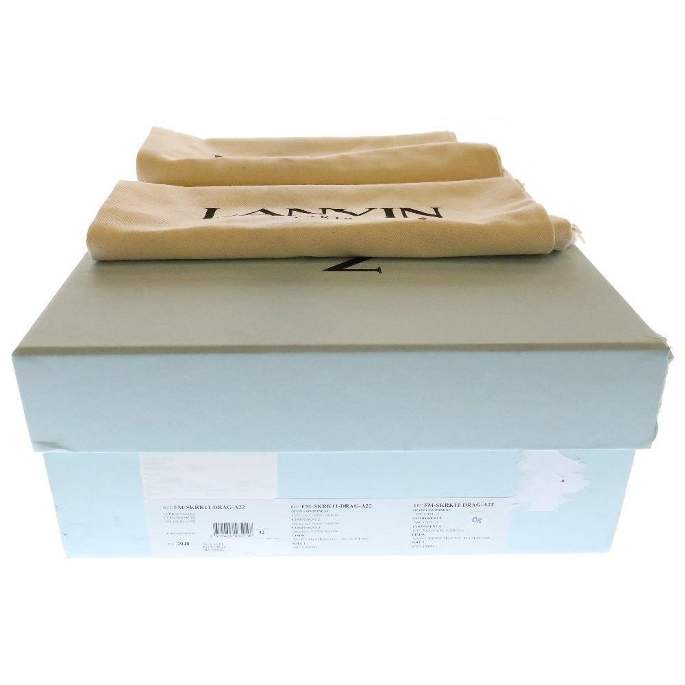 LANVIN(ランバン) Leather Curb Sneakers レザー カーブ ローカットスニーカー マルチ FM-SKRK11-DRAG-A22