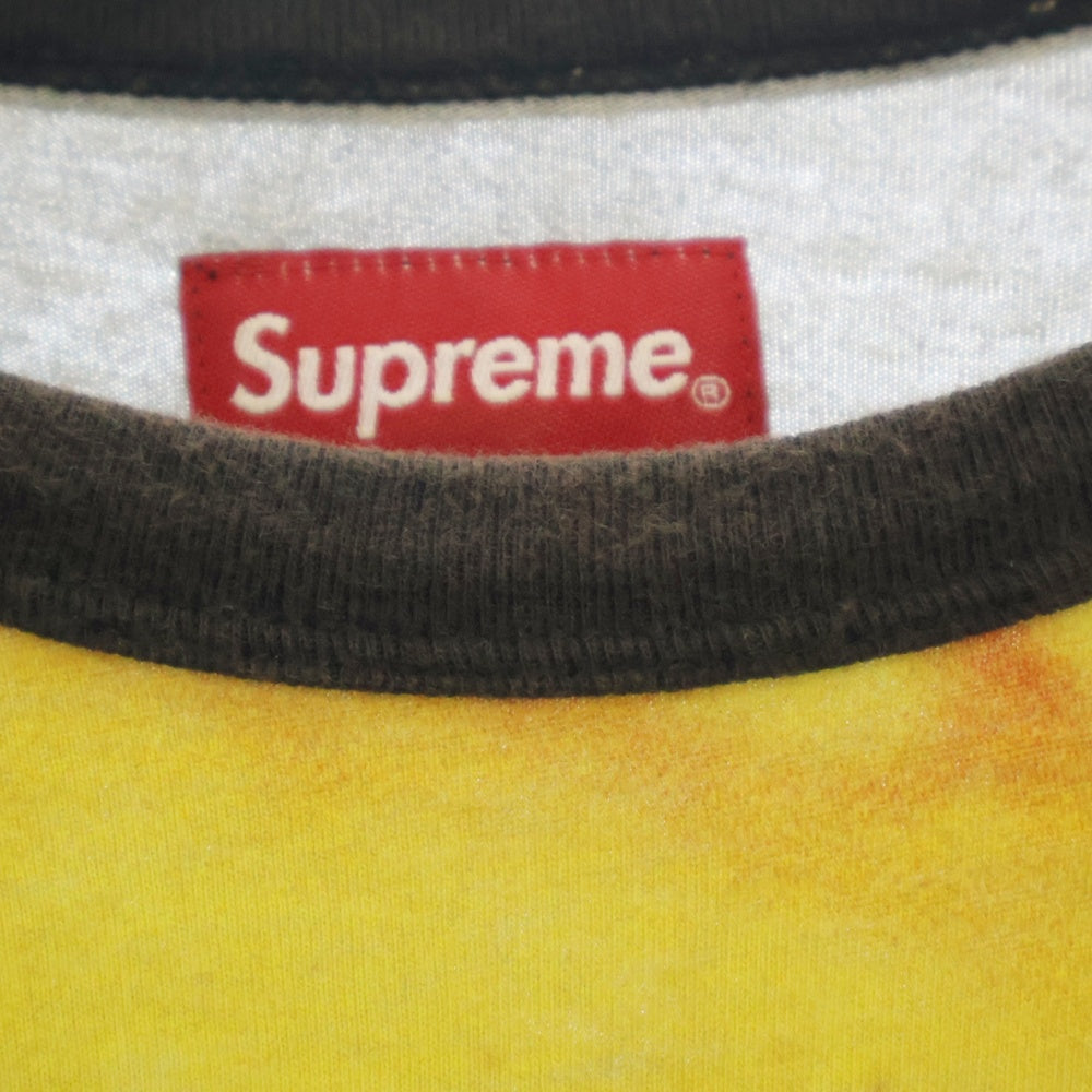 SUPREME(シュプリーム) 19SS Ghost Rider Raglan L/S Top ゴーストライダー ラグランシャツ 長袖Tシャツ ブラック