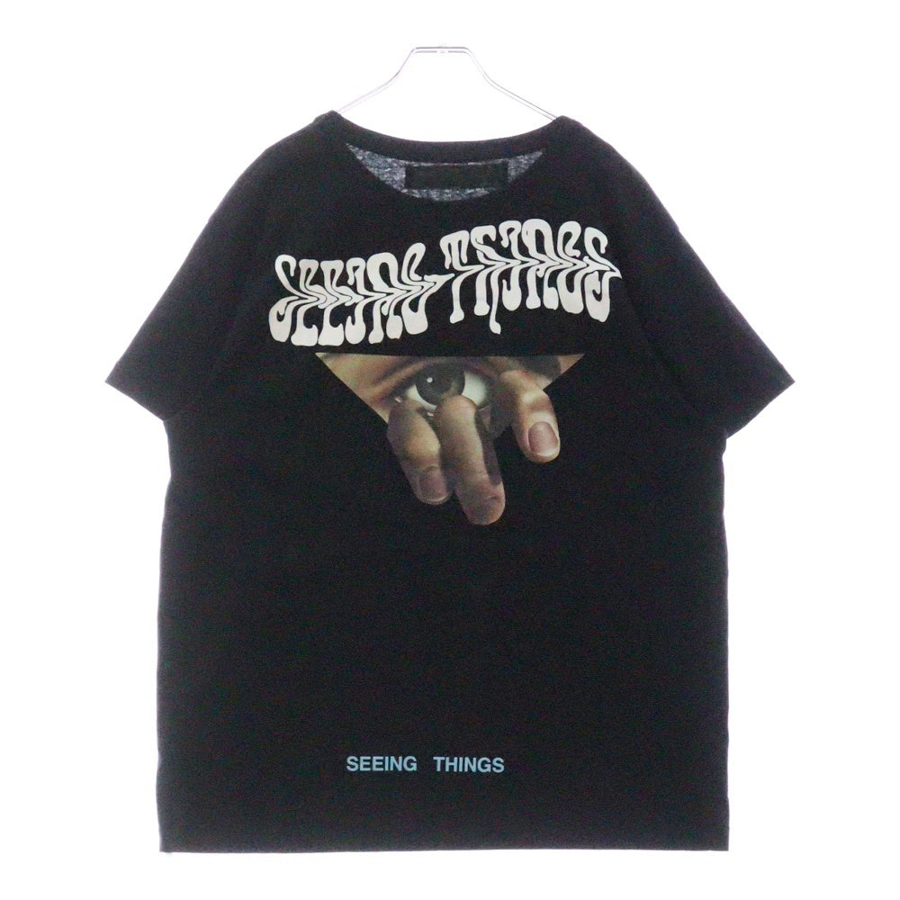OFF-WHITE(オフホワイト) 17AW Eyes Seeing Things T-Shirt 半袖Tシャツ ブラック OMAA002F17185014