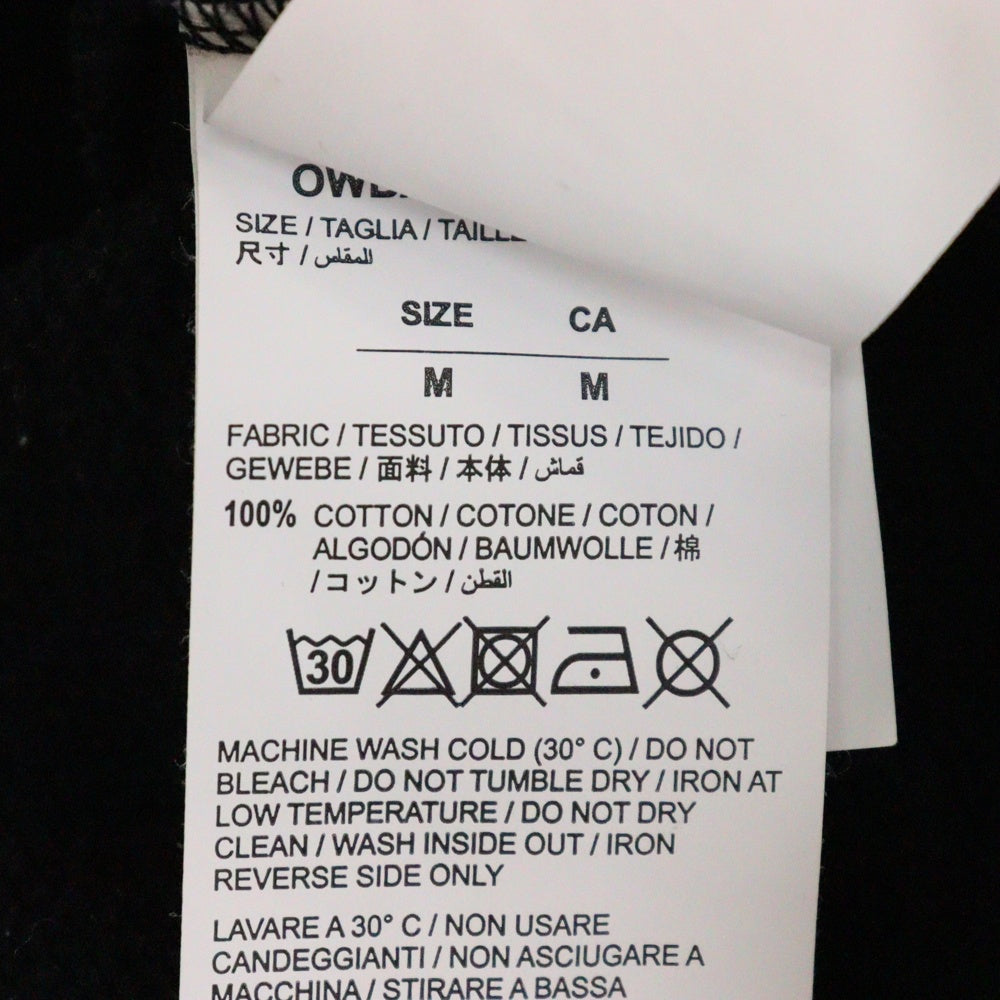 OFF-WHITE(オフホワイト) 18AW Logo Sweatshirt クルーネックスウェットトレーナー ブラック レディース OWBA026E18003038