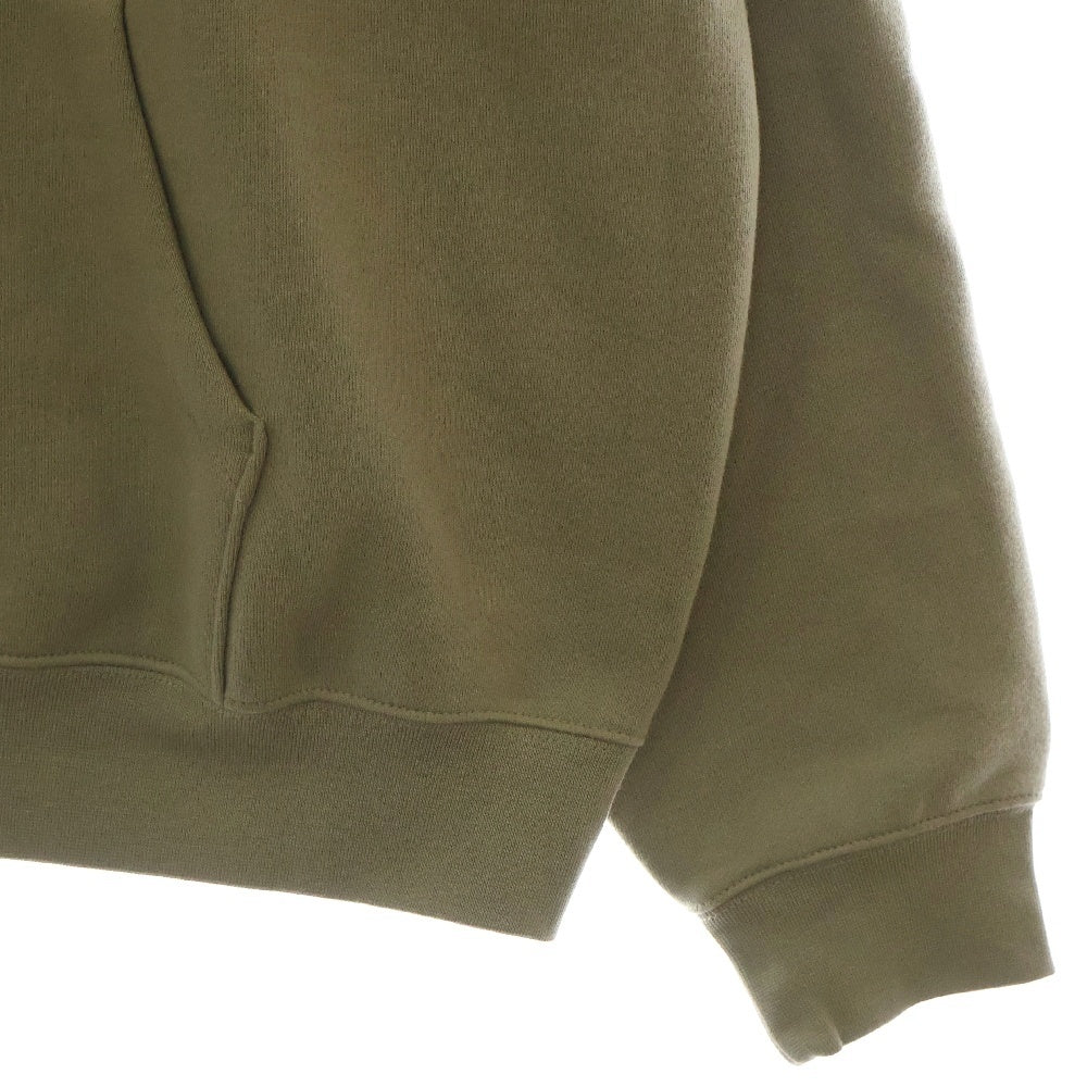 FEAR OF GOD ESSENTIALS(フィアオブゴッド エッセンシャルズ) Hoodie バックロゴ プルオーバースウェットパーカー フーディー カーキ