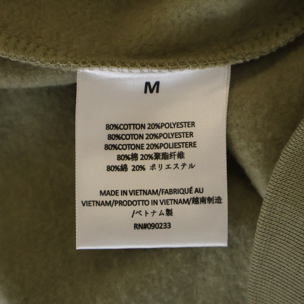 FEAR OF GOD ESSENTIALS(フィアオブゴッド エッセンシャルズ) Hoodie バックロゴ プルオーバースウェットパーカー フーディー カーキ