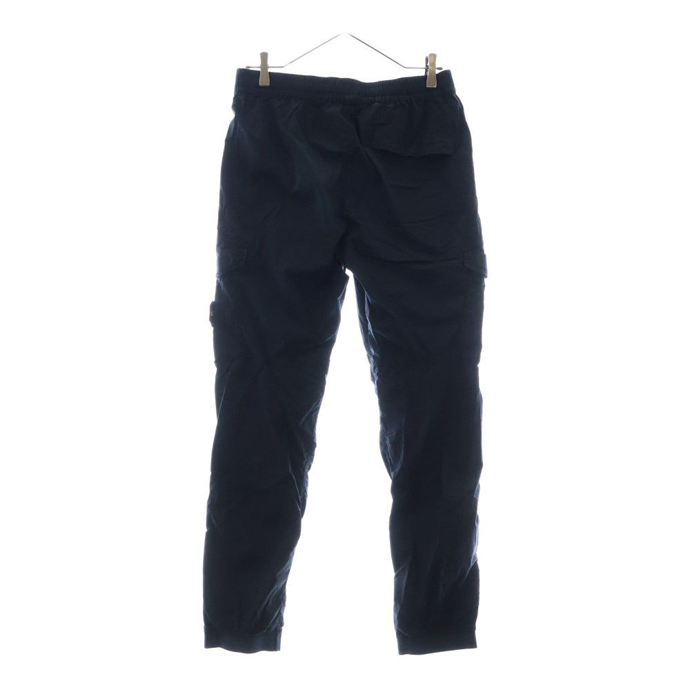 STONE ISLAND(ストーンアイランド) Cotton Poplin Strech Cargo Pants ロゴワッペン カーゴパンツ ネイビー 721531403
