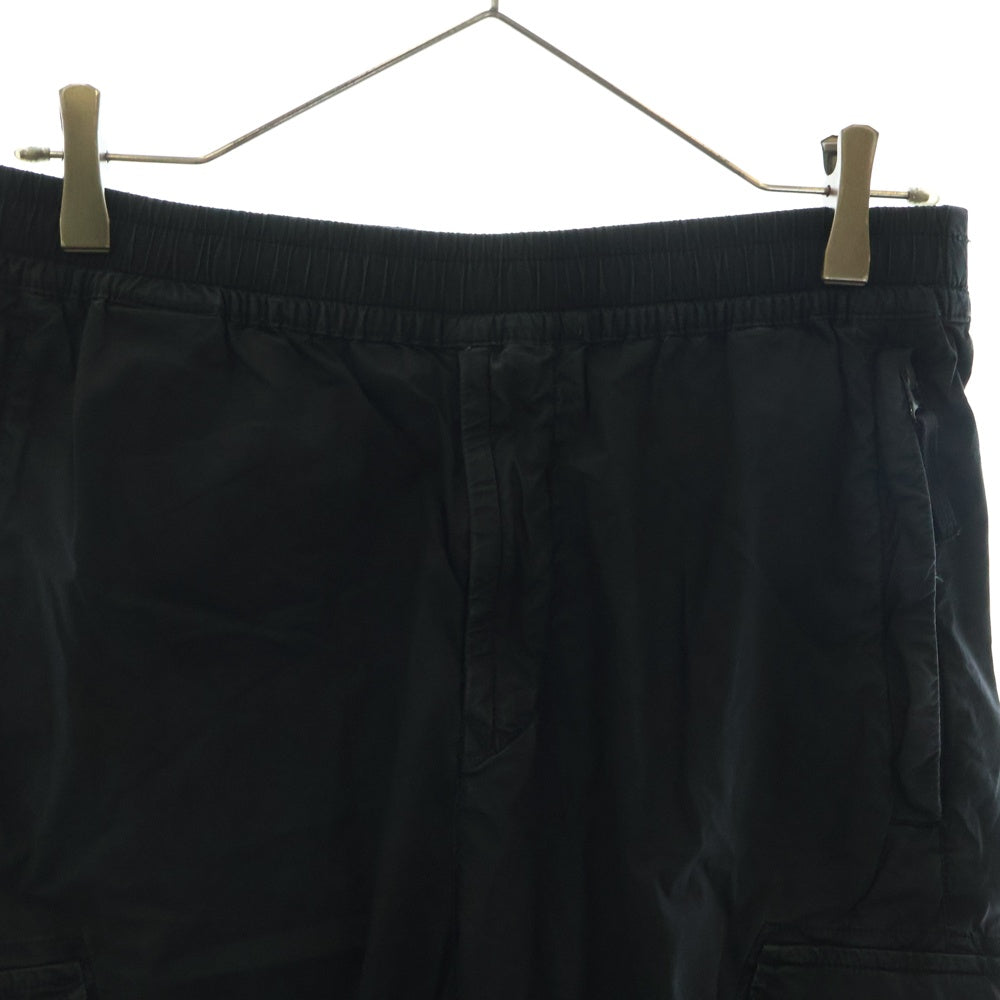 STONE ISLAND(ストーンアイランド) Cotton Poplin Strech Cargo Pants ロゴワッペン カーゴパンツ ネイビー 721531403