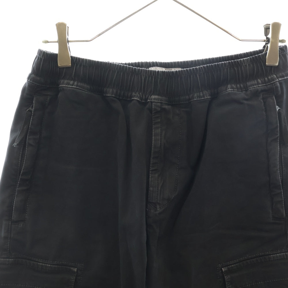 STONE ISLAND(ストーンアイランド) Cargo Pants ロゴワッペン ウォッシュド加工カーゴパンツ ブラック 7715313L1