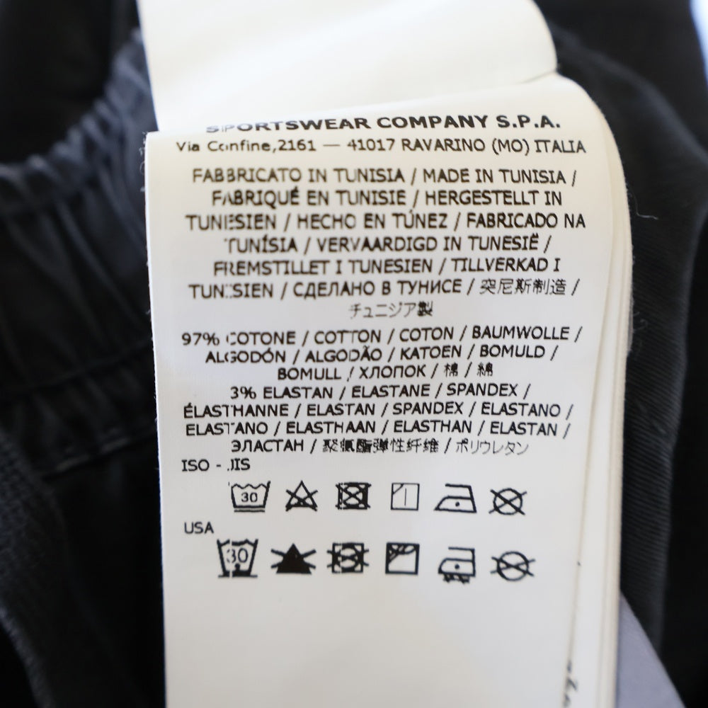 STONE ISLAND(ストーンアイランド) Cargo Pants ロゴワッペン ウォッシュド加工カーゴパンツ ブラック 7715313L1