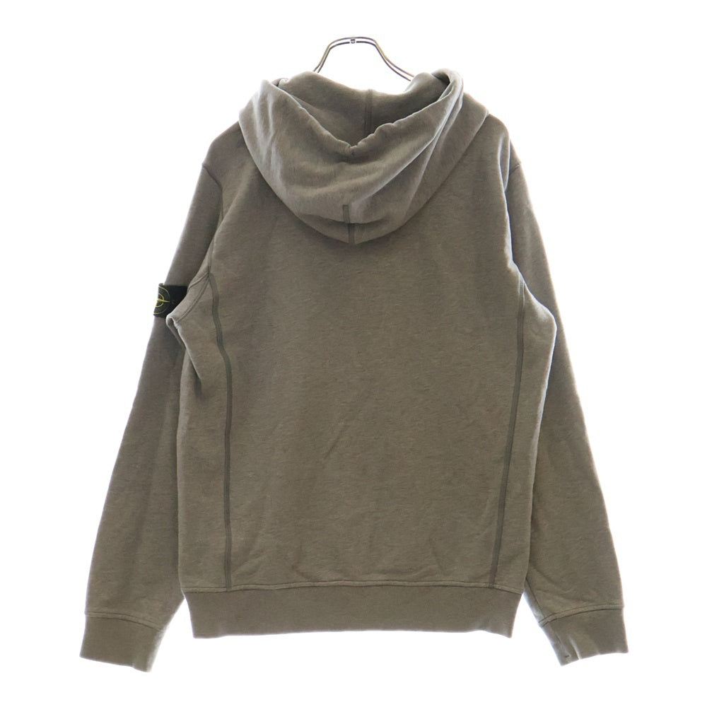 STONE ISLAND(ストーンアイランド) Hoodie ロゴワッペン プルオーバースウェットパーカー フーディー グレー 701562851