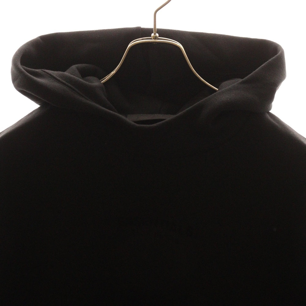 FEAR OF GOD ESSENTIALS(フィアオブゴッド エッセンシャルズ) Hoodie フロントロゴ プルオーバースウェットパーカー フーディー ブラック