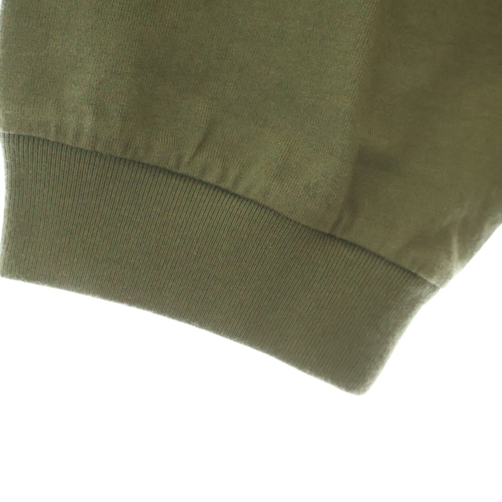 FEAR OF GOD ESSENTIALS(フィアオブゴッド エッセンシャルズ) L/S T-SHIRT フロントプリント長袖Tシャツ ロンT カーキ